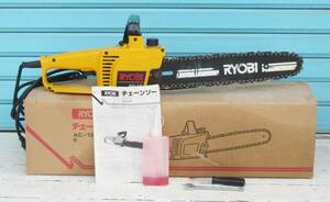 動作品『 Ryobi Chainsaw AC-12 』＊リョービ・チェーンソー・AC-12. 電動工具. チェンソー. 林業. DIY. 伐採. 切断機