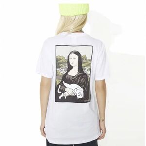 RIPNDIP Tシャツ S nermal Lisa pocket ホワイト