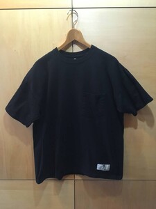 ラッセル RUSSELL 半袖 コットン ポケットＴシャツ 黒 ロゴ 無地 ポケＴ