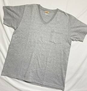 USA製 GOOD WEAR グッドウェア　Tシャツ Vネック　ポケT サイズ　L アメリカ製