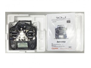 FUTABA　10J　ヘリ用送信機単品　MODE2＝左スロットル仕様　10JH-TX-MD2