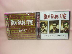 未開封品2ＣＤ★BEN FOLDS FIVE ベン フォールズ・ファイブ/ワン・アングリー・ドワーフ・アンド・トゥーハンドレッド・サラム・フェイセズ