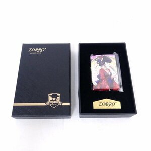 ゾロ　ZORRO　和風　女の子　全面　フルカラー　喫煙具　ライター　コレクション 未使用品 /2406C