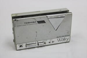 usA-979/EO/希少/レア/TOSHIBA/東芝/Walky/ウォーキー/KT-AS10/シルバー/カセットプレーヤー/動作未確認/ジャンク