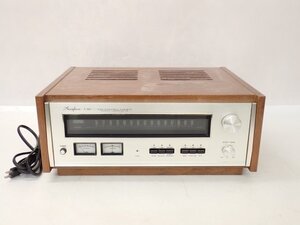 Accuphase アキュフェーズ FMステレオチューナー T-101 ウッドキャビネット付き □ 70F2F-3