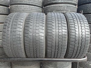 L763-ソ1 送料無料 245/45R18 冬4本セット スタッドレス 96Q 245/45-18 245-45-18 ダンロップ ウィンターマックス WM02 セルシオ