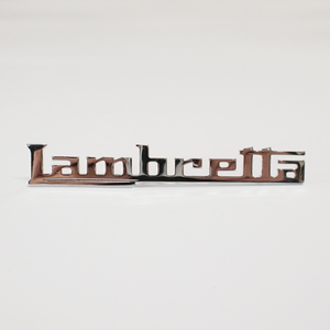 Scootopia Lambretta GP Lambretta Legshield Script GP/DL用 ランブレッタ レッグシールド スクリプトバッジ