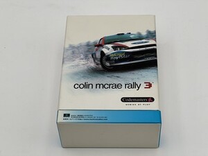 【中古・現状品】コーリン・マクレーラリー3　日本語マニュアル付き　パソコンゲーム　ZA2B-S60-11HAG31