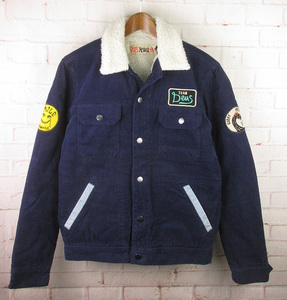 LFJ15986 DEUS EX MACHINA デウスエクスマキナ GOOFY CORD JACKET コーデュロイ ボアジャケット X-SMALL 新品