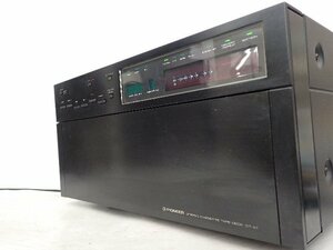 【一部整備品】 Pioneer 3ヘッドシングルカセットデッキ CT-A1 パイオニア ∩ 6E6D8-1