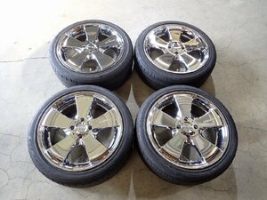 YS10748【送料無料205/45R17】アクア ヴィッツ ノート ロードスター等に BS 中古夏タイヤセット ■17×7J 100/4H ET45■