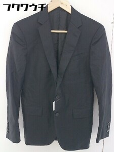 ◇ UNITED ARROWS ユナイテッドアローズ シングル 2B 長袖 テーラードジャケット サイズ44 ブラック メンズ