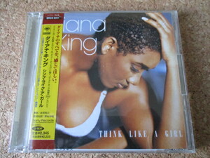 Diana King/Think Like A Girl ダイアナ・キング 97年 傑作名盤♪！ 貴重な、国内盤 帯有り♪！ 廃盤♪！ セカンド・アルバム♪！