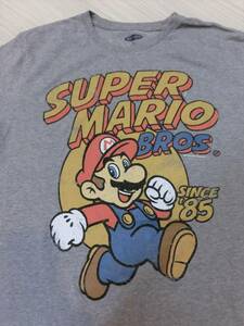 任天堂 スーパー マリオ ブラザーズ◆Tシャツ USA 古着 ビンテージ メンズ◆Nintendo MARIO t-shirt 昭和 レトロ ゲーム 検索 80s