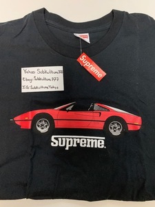 【新品・タグあり】 Supreme　シュプリーム　Tシャツ RED FERRARI　Box Logo　黒　XL　希少