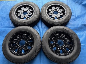 ブリジストン　ブリザックDM-V3 175/80R16 ホイールセット　4本　ジムニーなどに