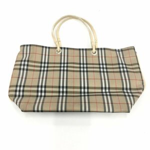 BURBERRY バーバリー　トートバッグ ノバチェック【CJBC2024】