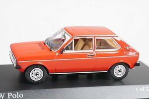 PMA ミニチャンプス 1/43 VW フォルクスワーゲン Polo ポロ 1975 レッド 430050500