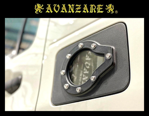 AVANZARE ☆ MR52／MR92 ハスラー ☆ フューエルリッドカバー (強化ガラス製) 給油口カバー ／ 純正交換タイプ