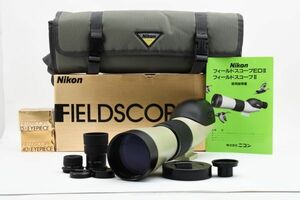 #3360L ニコン Nikon FIELDSCOPE II D=60 P 15X 40X EYEPIECE フィールドスコープ [動作確認済] 美品