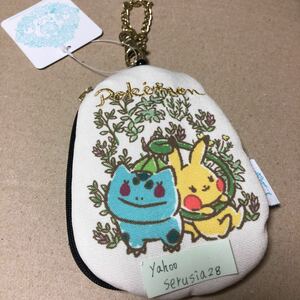 ポケモン パスケース 定期入れ カード入れ フシギダネ ピカチュウ イッツデモ ITS’DEMO リール付き リール キーホルダー ポーチ