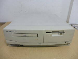 「6054/T3A」NEC PC-9821Cs2 model S3 パーソナルコンピュータ パソコン 本体のみ 通電確認済 中古 現状品