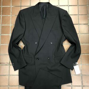 新品☆人気【サイズA7 XL★NIKKE 礼服】4Bダブルスーツ メンズスーツ 背抜き ノーベンツ アジャスター 冠婚葬祭 喪服 フォーマルスーツ