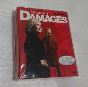 DVD DAMAGES SEASON3 ダメージ シーズン3 新品 未使用 未開封 グレン・クローズ キャンベル・スコット テイト・ドノヴァン ローズ・バーン