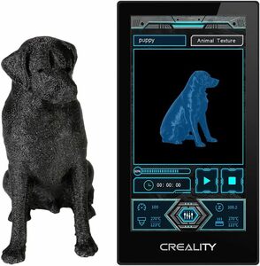 【正規品】 Creality 3Dプリンター LCDスクリーン アップグレード 動物テクスチャ効果 タッチコントロール 5インチ HDディスプレイ