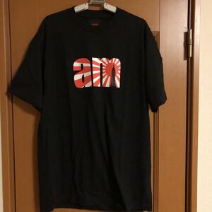 新品未使用！amのTシャツ！After Midnight. AKIRA MOWATT、supreme.ニューヨーク、LA.スケーター、ストリート、日章旗、旧車會、暴走族