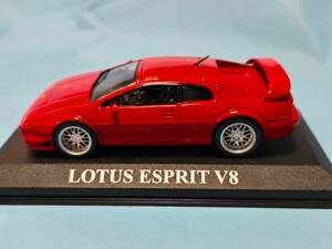 新品未展示　LOTUS ESPRIT V8 赤　1/43