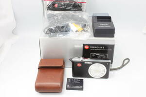 ★美品★LEICA ライカ C-LUX2 動作確認済み コンパクトデジタルカメラ 純正レザーケース 元箱