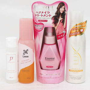 花王他 ヘアトリートメント等 エッセンシャル他 未使用有 4点セット まとめて コスメ TA レディース KAOetc.