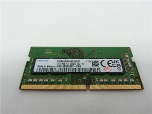 【動作品】　メモリ　SAMSUNG PC4-3200A-SA2-11 16GB 　送料無料