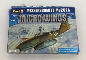 送料無料 Revell MESSERSCHMITT Me262A MICRO WINGS 1/144 メッサーシュミット プラモデル 未使用品 未組立