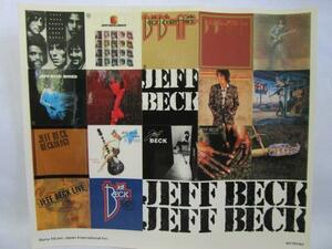 JEFF BECK ステッカー *シールのみ CDではありません