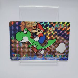 ●レア品●スーパーマリオワールドカード●マリオうんどうかい マリオ＆ヨッシー 1993 任天堂 中古品 used おもちゃゲームシリーズ k-99561