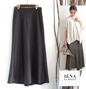 綺麗目/IENA/イエナ/サテンバイヤススカート ¥17,600税込