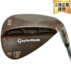 TaylorMade HI-TOE 60° Dynamic Gold S200 ウェッジ テーラーメイド ゴルフ 中古 H9504738