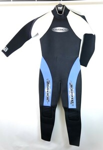 ノーブランド 5mm 裏スキン レディース ダイビングウェットスーツ（165cm/55kg）［Wsuit-240125B］