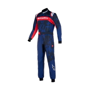 alpinestars アルパインスターズ カートスーツ KMX-9 V3 GRAPHIC 5 サイズ48 NAVY RED [新FIA8877-2022グレード1ホモロゲーション適合]