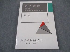 XL04-141 アガルートアカデミー 司法試験 2025 重要問題習得講座 憲法 2025年合格目標 ☆ 021S4D