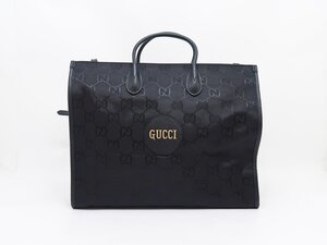 ☆◇美品【GUCCI グッチ】オフザグリッド 2WAYトートバッグ 630353 ブラック