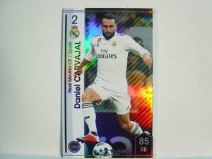 WCCF FOOTISTA 2019 ダニエル・カルバハル　Daniel Carvajal 1992 Spain　Real Madrid CF 18-19　ST-R