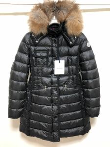 送料無料 未使用 MONCLER HERMIFUR モンクレール エルミファー ブラック 4 ダウンジャケット ダウン コート 正規品 国内定価368500円 Ⅸ