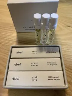 ⭐︎新品⭐︎ Abel アベル シアンノリ・グリーンシダー・ピンクアイリス