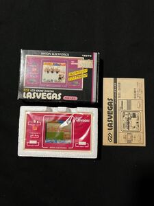 新品未使用　 バンダイ　ゲームデジタル　ラスベガス LCD BANDAI GAME デジタル LASVEGAS