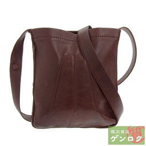 【中古】 エルメス トゥドゥ ポシェット サコッシュ ショルダーバッグ ブラウン レザー レディース HERMES【質屋】【代引き手数料無料】