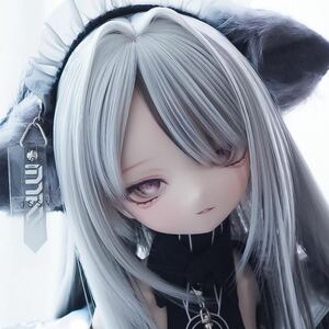 ＊小桜はうす＊　DDH-01 セミホワイト肌 ドルフィードリームカスタムヘッドおまけアイ2種つき　※ソフビ&パテ盛り