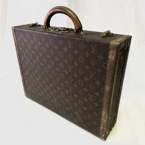 希少◇Louis Vuitton ルイヴィトン コトヴィル40 プレジデント トランクケース クラッシャー アタッシュケース モノグラム ヴィンテージ